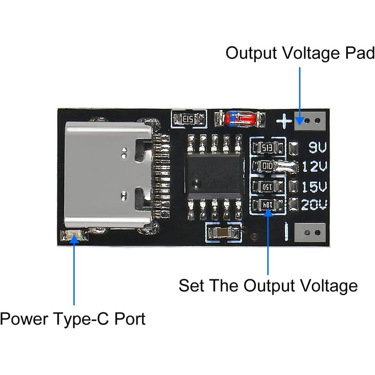 10PCS USB-C PD Trigger Board Module PD/QC Decoy Board Fast Charge 