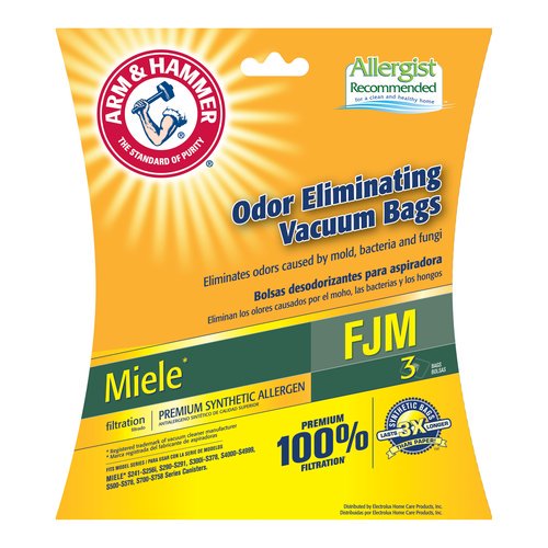 A&H Miele Style FJM Premium Synthetic Bag Pkg