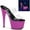Clear/Neon Purple, variant on Women's Pleaser Adore 702UV