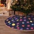thumbnail image 5 of KLL Christmas Tree Skirt,Party Decorations Farmhouse for Christmas Decorations Holiday Party 48" -Planets, 5 of 6
