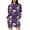 Purple B, variant on Taqqpue Halloween Costume Hoodie Dress for Women Fashion Ghost Pumpkin Witch Mini Dresses Long Sleeve Outfit Cosplay Halloween Party Dress with Pockets