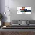 thumbnail image 3 of Epic Graffiti 'Mondrian Not 4 Anybody' by Gregory Constantine, Giclee Canvas Wall Art, 60"x30", 3 of 8