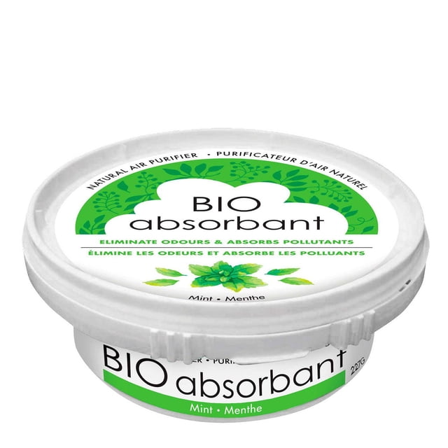 BIO Absorbant Purificateur d'Air, Menthe