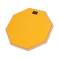thumbnail image 4 of Dumb Drum Pad, Yellow Drum Practice Pads  For Music Room For Home, 4 of 8