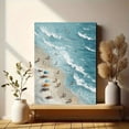 thumbnail image 6 of Impressionist Beach Scene Canvas Print, Wall Art for Living Room, Bedroom, Office, Dining Room, Hallway, 6 of 8