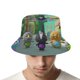 thumbnail image 4 of Wonderoos Sombrero bucket para adultos, gorra de protección solar, sombrero de pescador plegable para viajes al aire libre, pesca y actividades de verano, 4 of 6