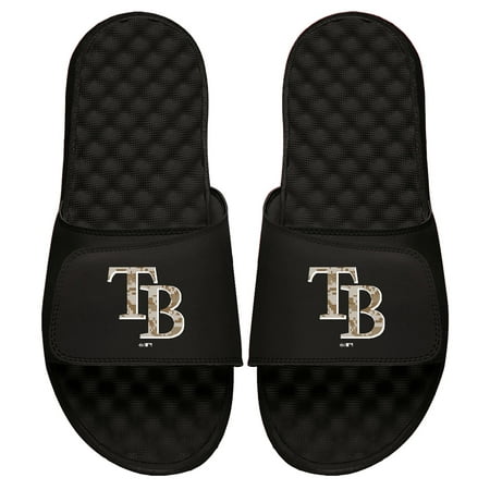 

Men s ISlide Black Tampa Bay Rays Camo Logo Slide Sandals