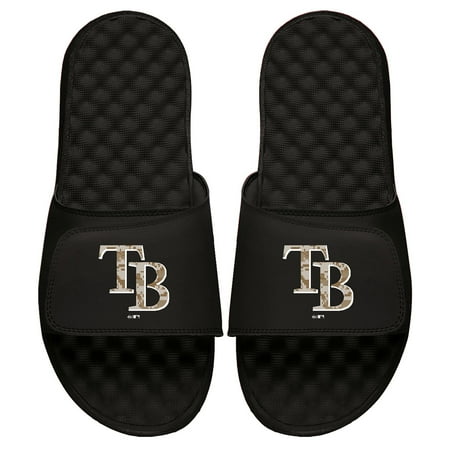 

Men s ISlide Black Tampa Bay Rays Camo Logo Slide Sandals