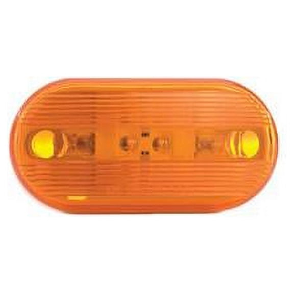 Uriah UL135000 Marker/Clearance Trailer Light, Incandescent Amber, 4-1/8 x 2-In. - Quantity 12