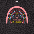 thumbnail image 4 of Inktastic Handpicked for Earth by My Brother in Heaven Rainbow Boys or Girls Baby Bodysuit, 4 of 5