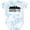 Tie Dye Blue, variant on Inktastic Austin Texas Skyline Silhouette Tx City Boys or Girls Baby Bodysuit