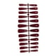thumbnail image 1 of Qarigey 24 piezas de barniz de diseño de ataúd de uñas postizas puntas de uñas artificiales extralargas suministros de manicura estilo Arte de uñas rosa oscuro rojo, 1 of 6