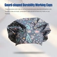 thumbnail image 2 of Operating Hats Nurses Long-time Service Gourd-shaped Pure Color Button Professional Assorted Colors Multifunctional Working Caps G-12, 2 of 5