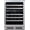 Stainless Steel, variant on Avallon Awc242dzrh 24" Wide 45 Bottle Capacity Dual Zone Wine Cooler - Stainless Steel