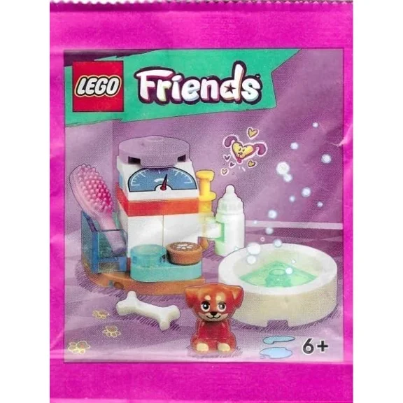LEGO Friends Accessory Set: Cute Cat (Aira) at Veterinary Station Kit (21 pcs)
