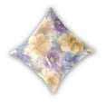 thumbnail image 2 of Dreamy Purple Blue Yellow Flowers Throw Pillow Covers Pillowcases 16 x 16 Inch Home Decor 2 Packs for Bedroom Sofa, 2 of 6