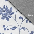 thumbnail image 2 of 3' x 5' Simply Daisy Traditional Floral French Country Chenille Area Rug, Porcelain Blue, 2 of 4
