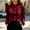 Wine women's satin blouse a1, variant on Women's Fall Winter Collared Long Sleeve Button Up Lace Satin Blouse Elegant Puff Sleeve Tops Casual Business Work Office Wear Solid Fashion Shirts, White S