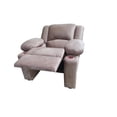 thumbnail image 3 of Sillón Reclinable Sheraton Tu Espacio Muebles Terciopelo Palo de Rosa, 3 of 4