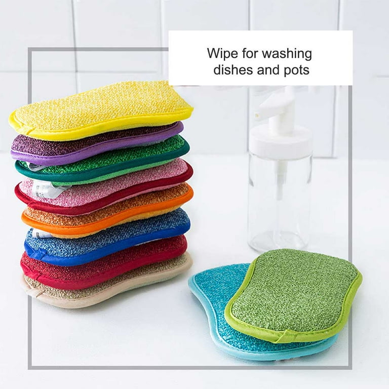 Dot and Army Reusable Pot & Pan Scrubbers (Set of 5), 2 Colors on Food52