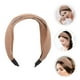 thumbnail image 3 of GOOHOCHY Diadema ancha decorativa para mujer, diadema de moda, diadema antideslizante, accesorios para el cabello, 2 uds., 3 of 7