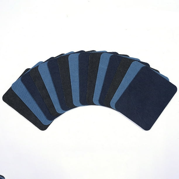 serony 12 Pieces Denim Patch Cotton Blend Clothing Outside Inside