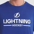 thumbnail image 4 of Men's Fanatics Blue Tampa Bay Lightning Authentic Pro Rink Tech T-Shirt, 4 of 4