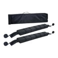 thumbnail image 1 of DYNWAVECA Car Roof Rack Pads Heavy Duty Black High Performance Auto Roof Support Canoe Loading Assist Rack Surfboard Kayak Ski Carrier, 1 of 10