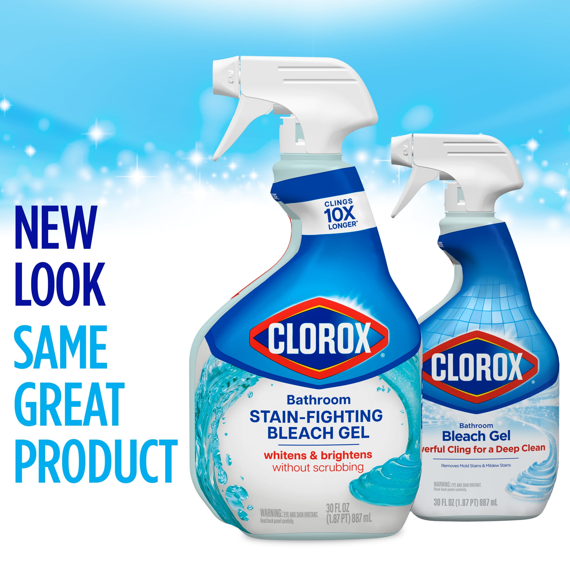 Clorox Brand Cleaning Bleach Gel Cleaner Spray 30 oz Walmart