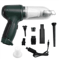 thumbnail image 3 of Mini Handheld Vacuum Cordless Car Vacuum Cleaner Portable Rechargeable Dust Extracter Vacuum Cleaner Green, 3 of 7