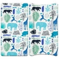 thumbnail image 3 of 2pcs Changing Pad Cover for Baby Breathable and Comfortable Changing Table Sheet with Exquisite Patterns Bassinet Sheets Fine Workmanship Durable Baby Mattress Cover for Boys Girls, 3 of 10
