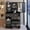 Black, variant on YWEN 29.2" Small Size Vanity Desk with Drawers & Sliding Mirror, Cushioned Stool Included, Multi-Layer Storage, Hidden Compartments,Practical & Fashionable Dresser for Small Spaces