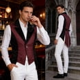 thumbnail image 2 of Gothic Aristocratic Tailcoat Vest for Performance - Menswear Styled Garment for Home and Stage Use, 2 of 7