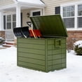 thumbnail image 4 of Outdoor Storage Box Waterproof Clearance, Deck Box With Handles For Pool Accessories, Garden Tools, Camping Gear, Holiday Gift, Easy To Assemble, Box, Cabinet, Rack For Outdoor Storage, 4 of 6