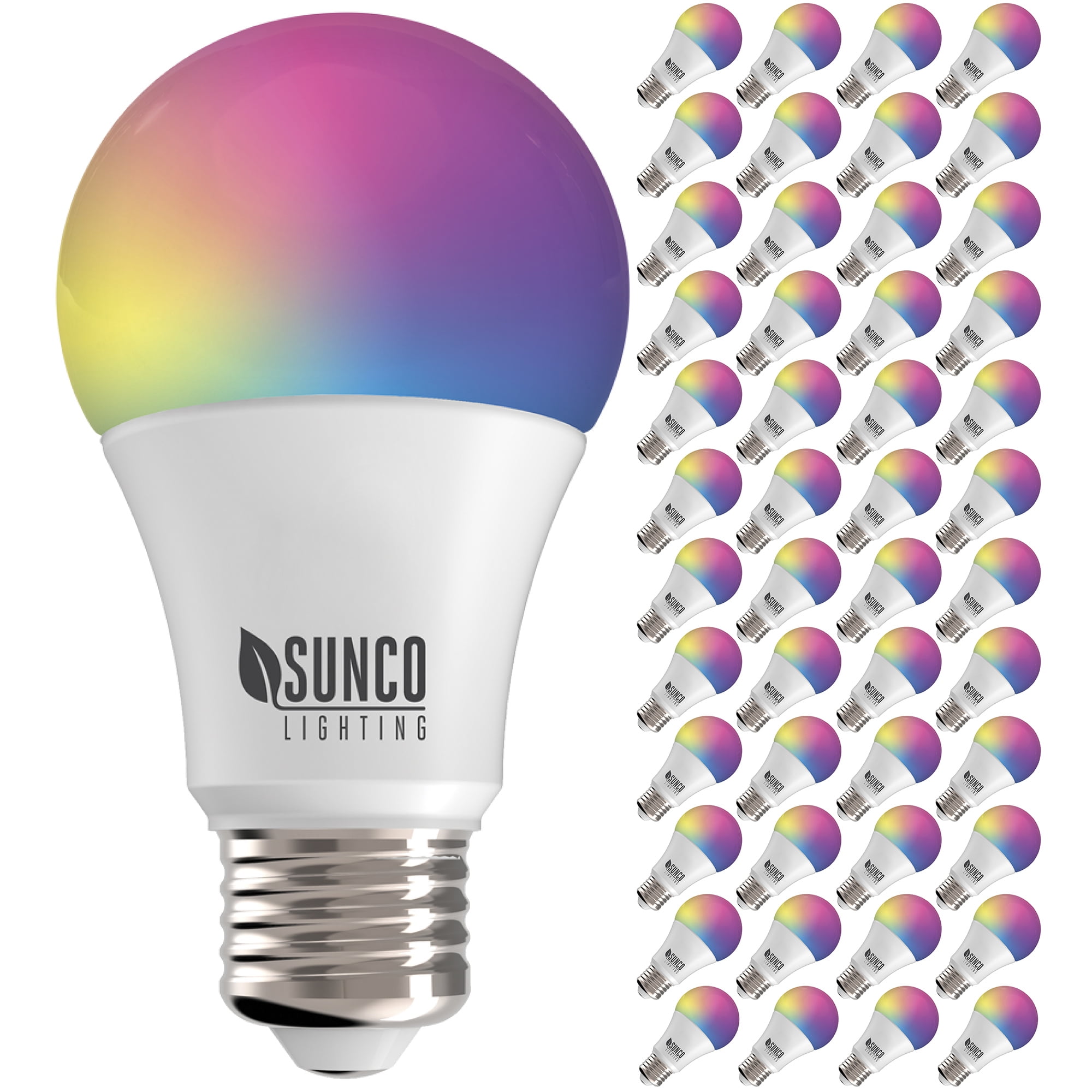 Sunco lighting wifi led smart bulb a19 6w online