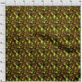 thumbnail image 4 of oneOone Cotton Silk Brown Fabric Abstracts Sewing Craft Projects Fabric Prints By Yard 42 Inch Wide, 4 of 5