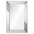 thumbnail image 1 of l Rumba Mirror&44; Finition Argent & Gris, 1 of 1