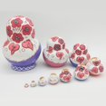 thumbnail image 2 of 10 Piezas De Patrones De Mariposas  De Anidación Matryoshka Toy # 2 CUTICAT Muñecas rusas, 2 of 8