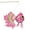 Pink, variant on Tizuqe Traditional Moon Festival Decorative Lamp Handheld Rabbit Light Home Decoration