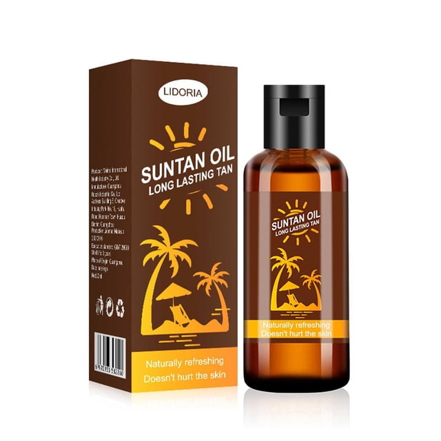 Loción bronceadora CAIROYAR Aceite bronceador natural oscura para la cama N4C6 35 g