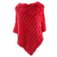 thumbnail image 1 of Mantón de piel de invierno Sonducket chal de abrigo cómodo y de moda rojo, 1 of 6