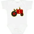 thumbnail image 3 of Inktastic Red Tractor 1st Birthday Boys Baby Bodysuit, 3 of 5