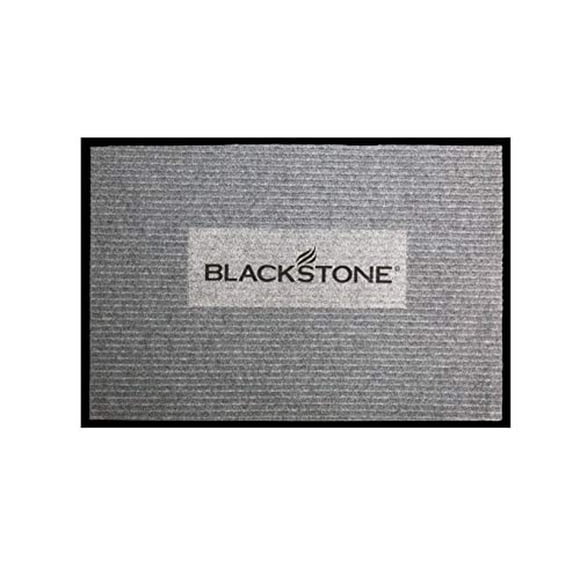 Blackstone Signature Griddle Accessories Grill Splatter Mat (43.5" x 30.5"), 5036, Under The Grill Mat for Patio & Deck Protection – Outdoor BBQ Grilling Barbecue Pad for Gas Grill, Garage, Black