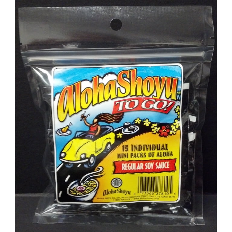 Aloha Shoyu Original Blend Soy Sauce to Go Packs, 20 Ct - Walmart.com