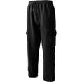 thumbnail image 2 of Hat and Beyond Men's Fleece Cargo Sweatpants Heavy Weight with Utility Pockets, 2 of 4