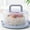 blue-1B-home supplies, variant on LEFTHIGH Home 10 Inch Transparent Cake Cupcake Holder Box with Lid Carrying Handles Display Container for Desserts Cookies Decorations