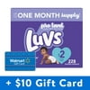 [Save $10] Buy 2 Luvs Triple Leakguards Diapers, Size 2, 456 Total Diapers, with Free $10 Gift Card