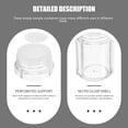 thumbnail image 4 of 6Pcs Loose Powder Bottles Open-Hole Powder Bottles Flip-type Powder Bottles, 4 of 8