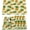 Pineapple Stripes, variant on Triangle Shape Placemats Set of 4 Rectangle Table Mats Washable Heat-Resistant Place Mat for Kitchen Dining Table Decor Indoor Outdoor