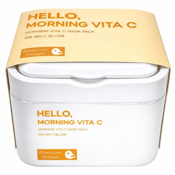 Grace Day, Masque a la vitamine C, application de 60 secondes, 30 feuilles